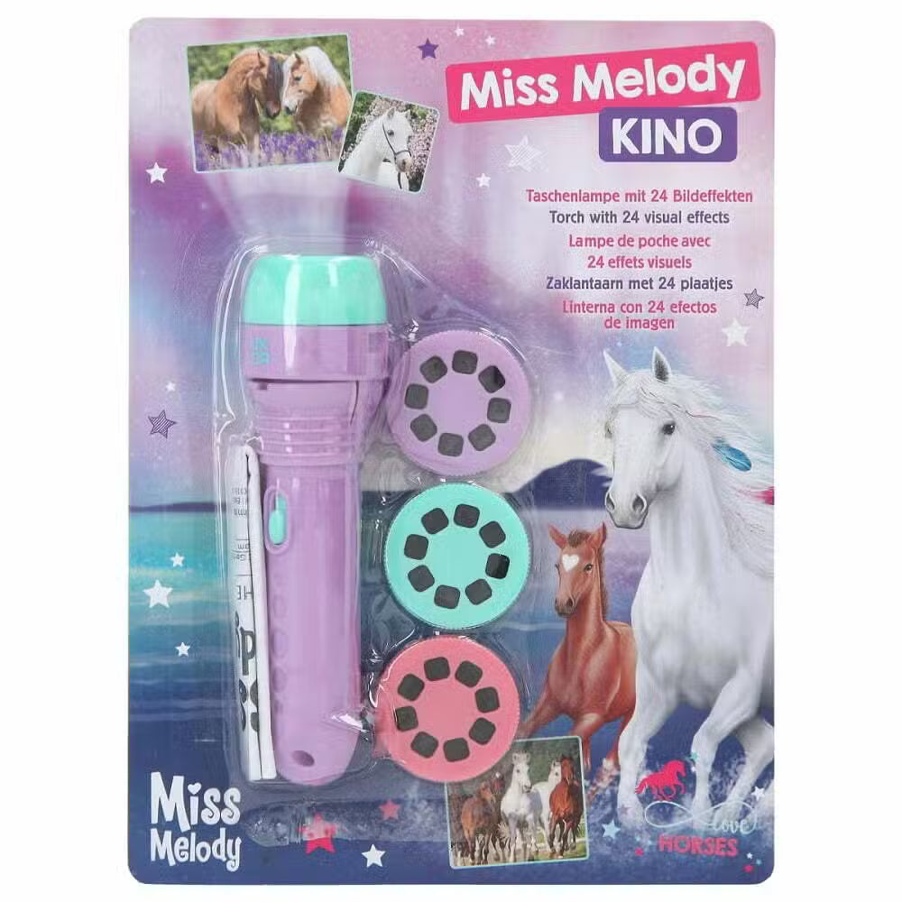 Miss Melody Lommelygte Med Lysbilleder