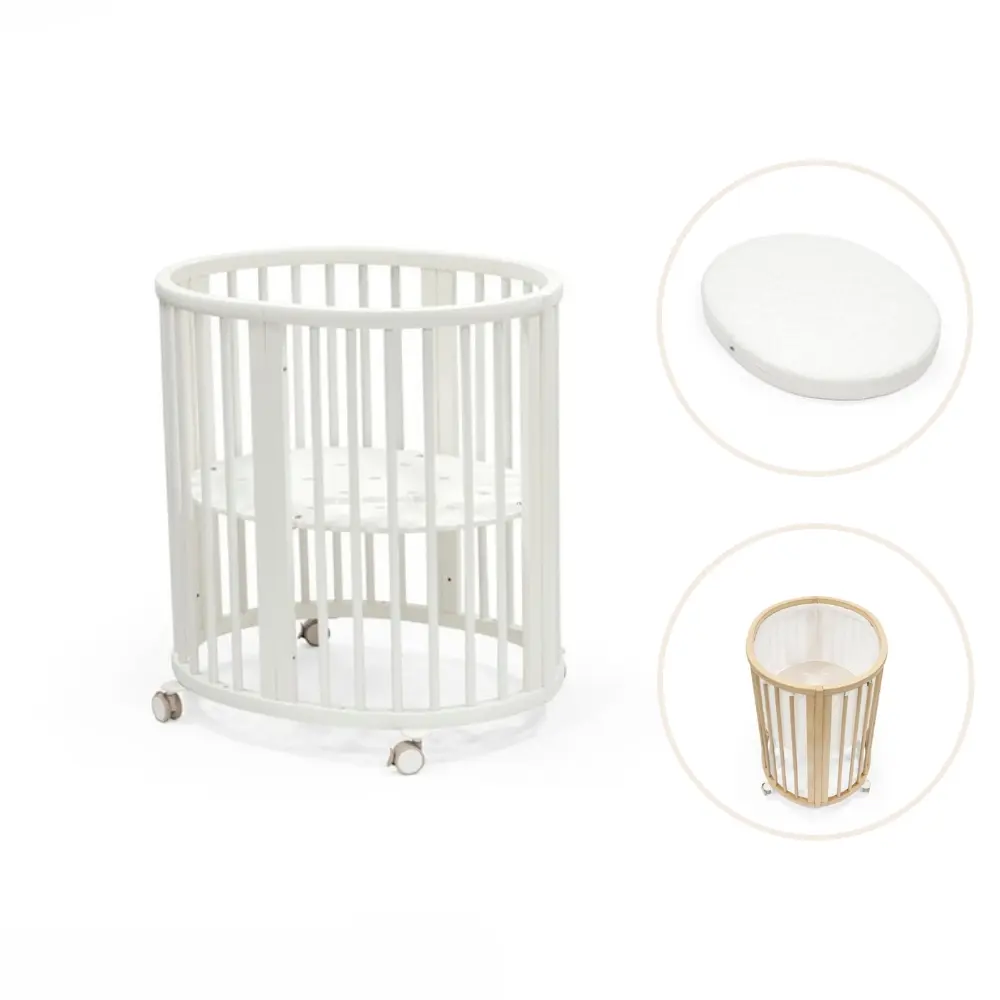 Sleepi Mini Inkl  Madras  Lagen Og Sengerand White