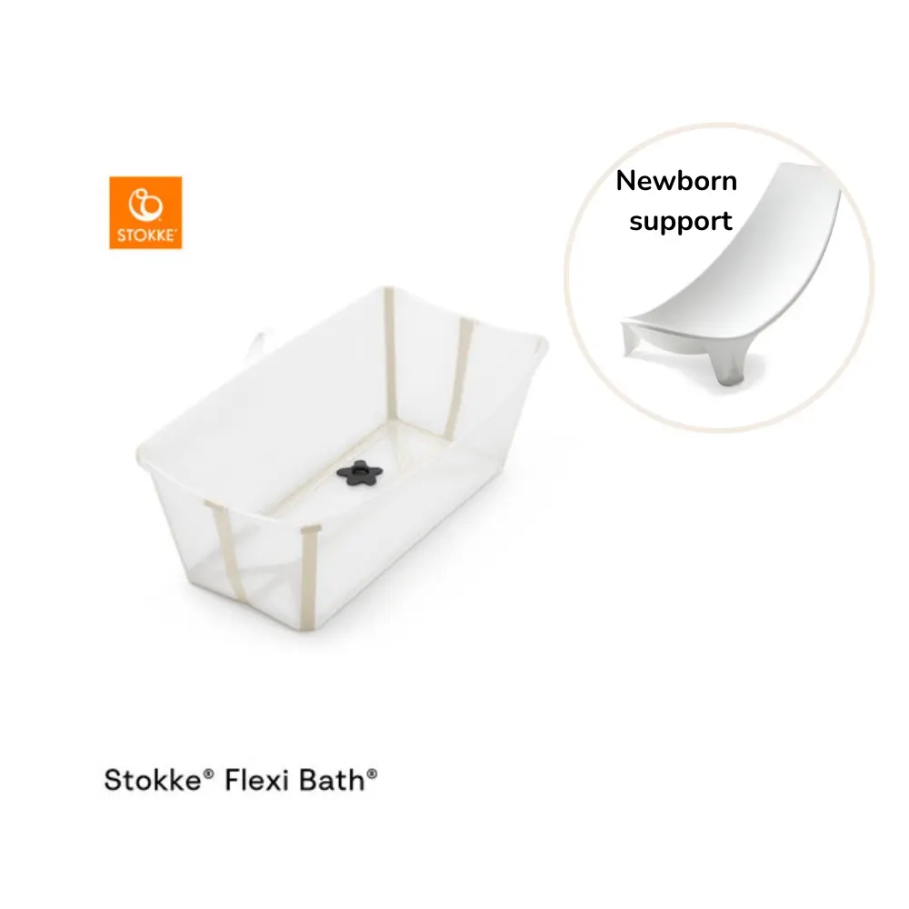 Stokke Flexibath Inkl  Newborn Support Sandy Beige