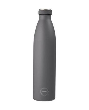 Aya Ida  Drinking Bottle  Drikkeflaske Med Låg  1000 Ml  Dark Grey