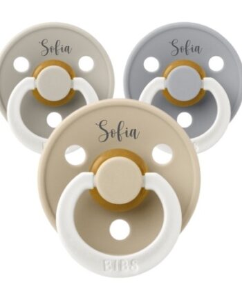 Bibs Colour Night  Str      -  Mdr    Rund Latex  Sutter Med Navn