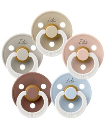 Bibs Colour Night  Str        Mdr  Rund Latex  Sutter Med Navn    -pak