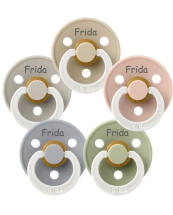 Bibs Colour Night  Str     18  Mdr  Rund Latex  Sutter Med Navn    -pak