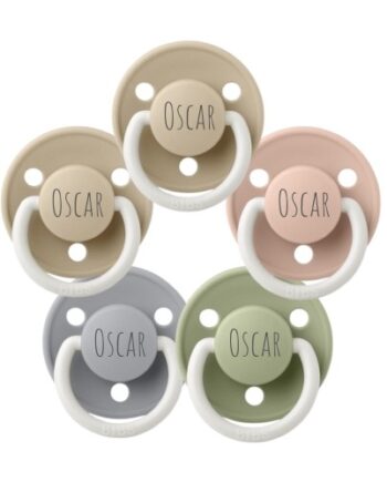 Bibs De Lux Night  Str        Mdr  Rund Latex  Sutter Med Navn   -pak