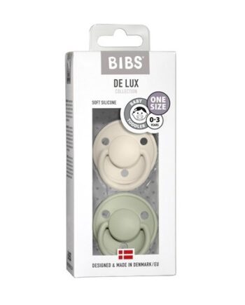 Bibs De Lux  -pak  One Size   -36 Mdr  Rund Silikone