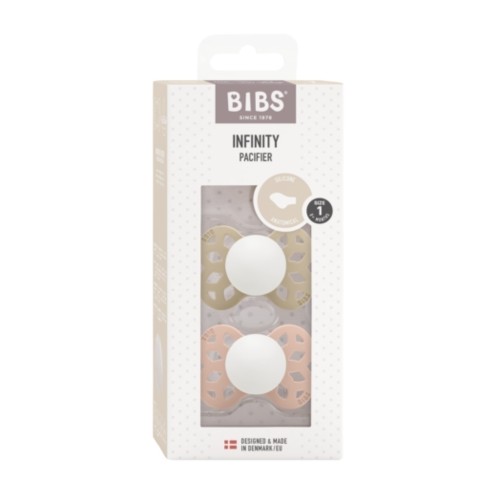 Bibs Infinity Night -pak Str - Mdr Anatomisk Silikone