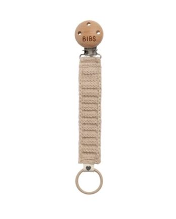 Bibs Paci Braid  Suttesnor  Vanilla