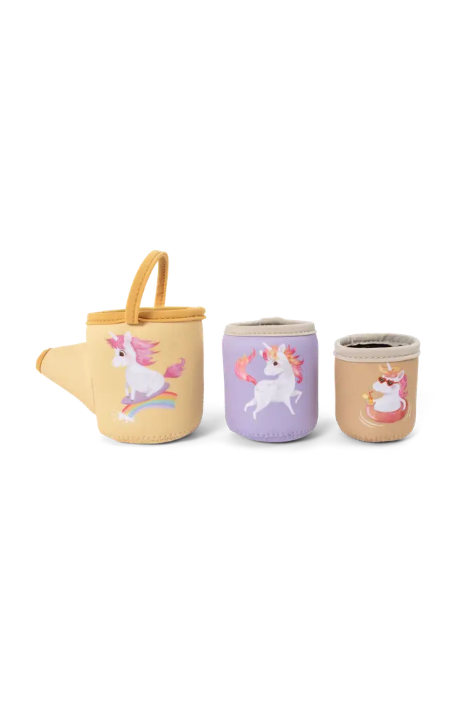 Filibabba Neopren Badelegetøj Unicorn Kopper