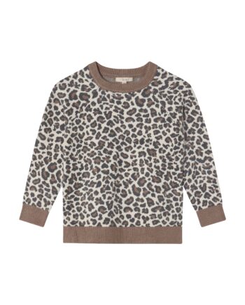 Fliink Benna Leo Pullover Pine Bark 86 Cm