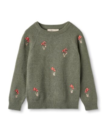 Fliink Benna Mushroom Pullover Beetle 80 Cm