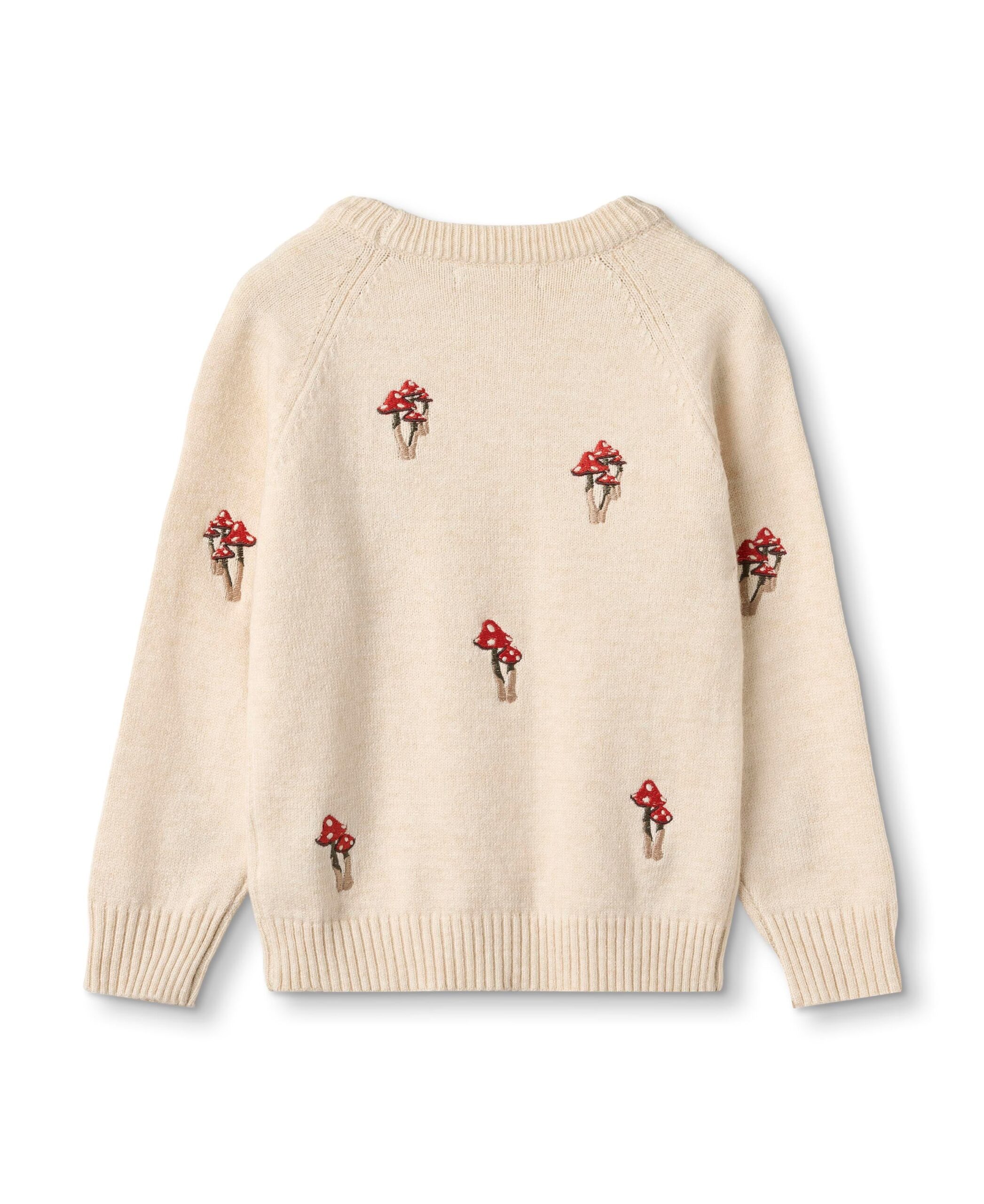 Fliink Benna Mushroom Pullover Sandshell 80 Cm