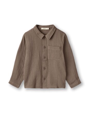 Fliink Elmo Ls Shirt Pine Bark 86 Cm