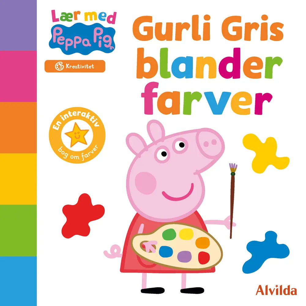 Lær Med Gurli Gris Gurli Gris Blander Farver