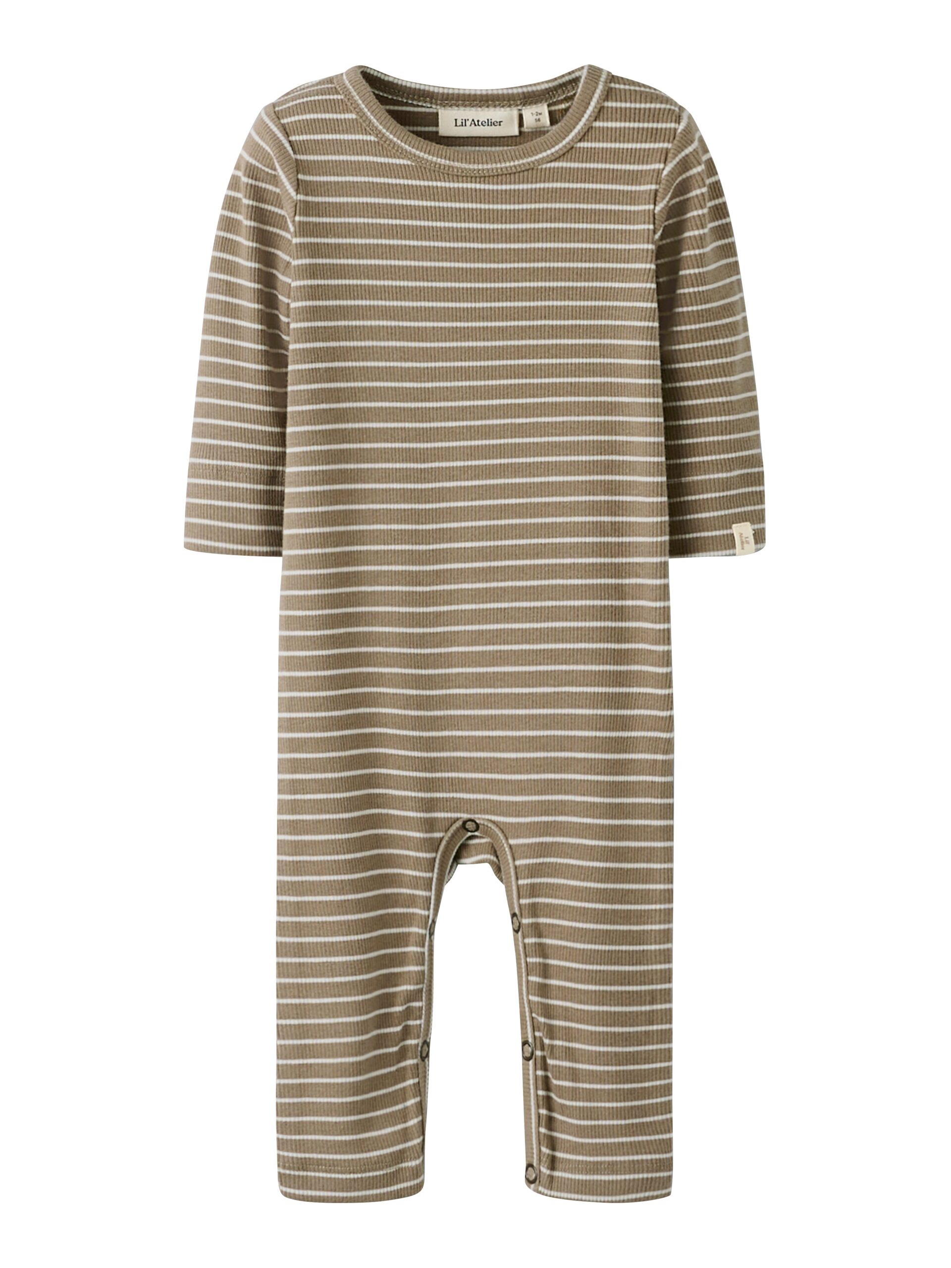 Lil Atelier Gago Ls Nightuit Sepia Tint Turtledove 56 Cm
