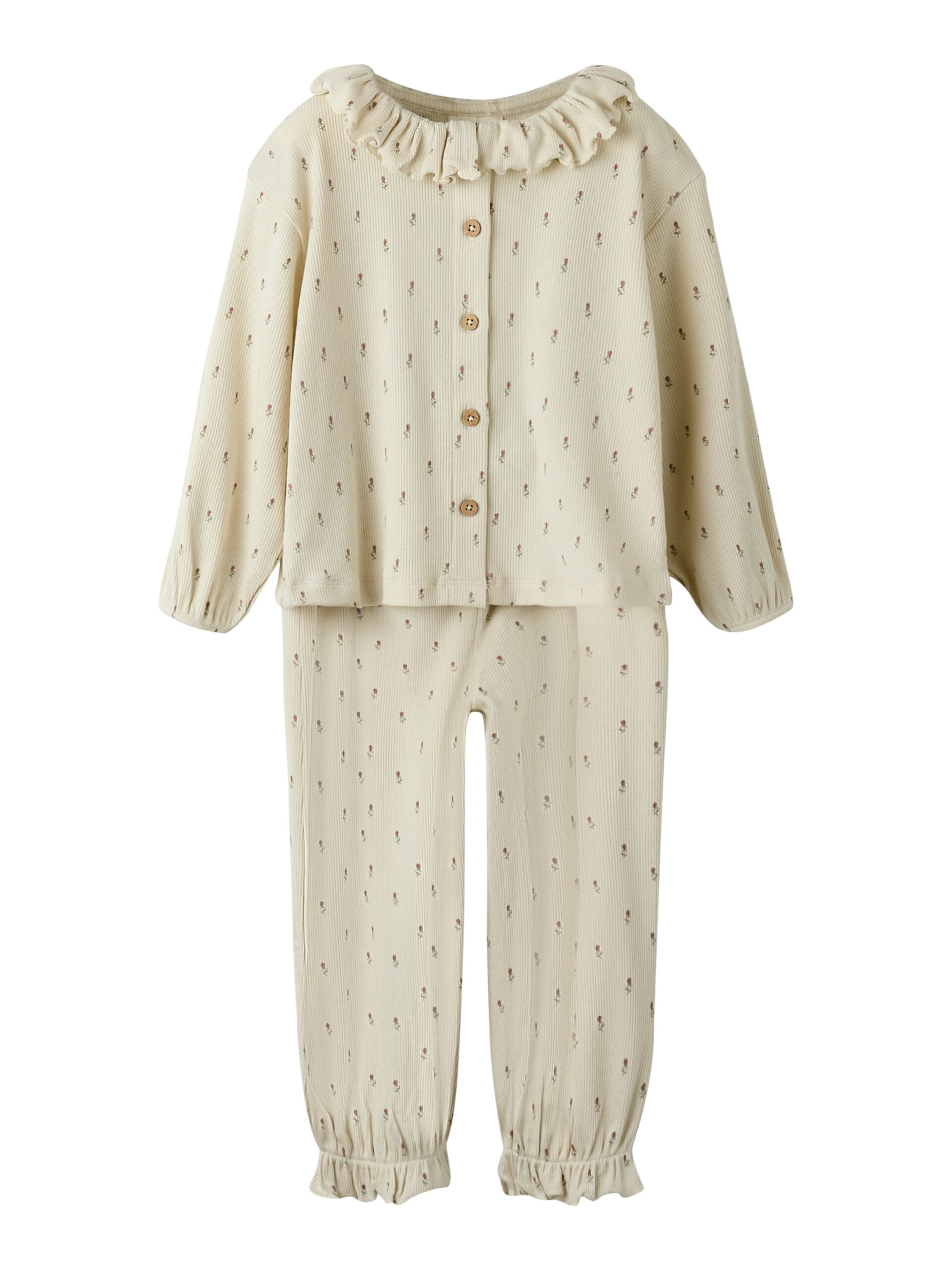 Lil Atelier Gago Rua Nightset Turtledove Floral 92 Cm