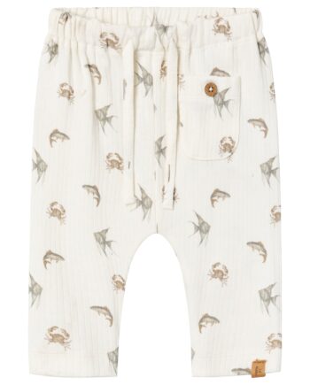 Lil Atelier Gio Loose Pant Coconut Milk Crab 56 Cm