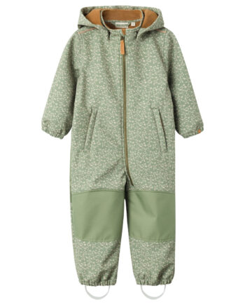Lil Atelier La Alfa Softshell Dragt Oil Green 86