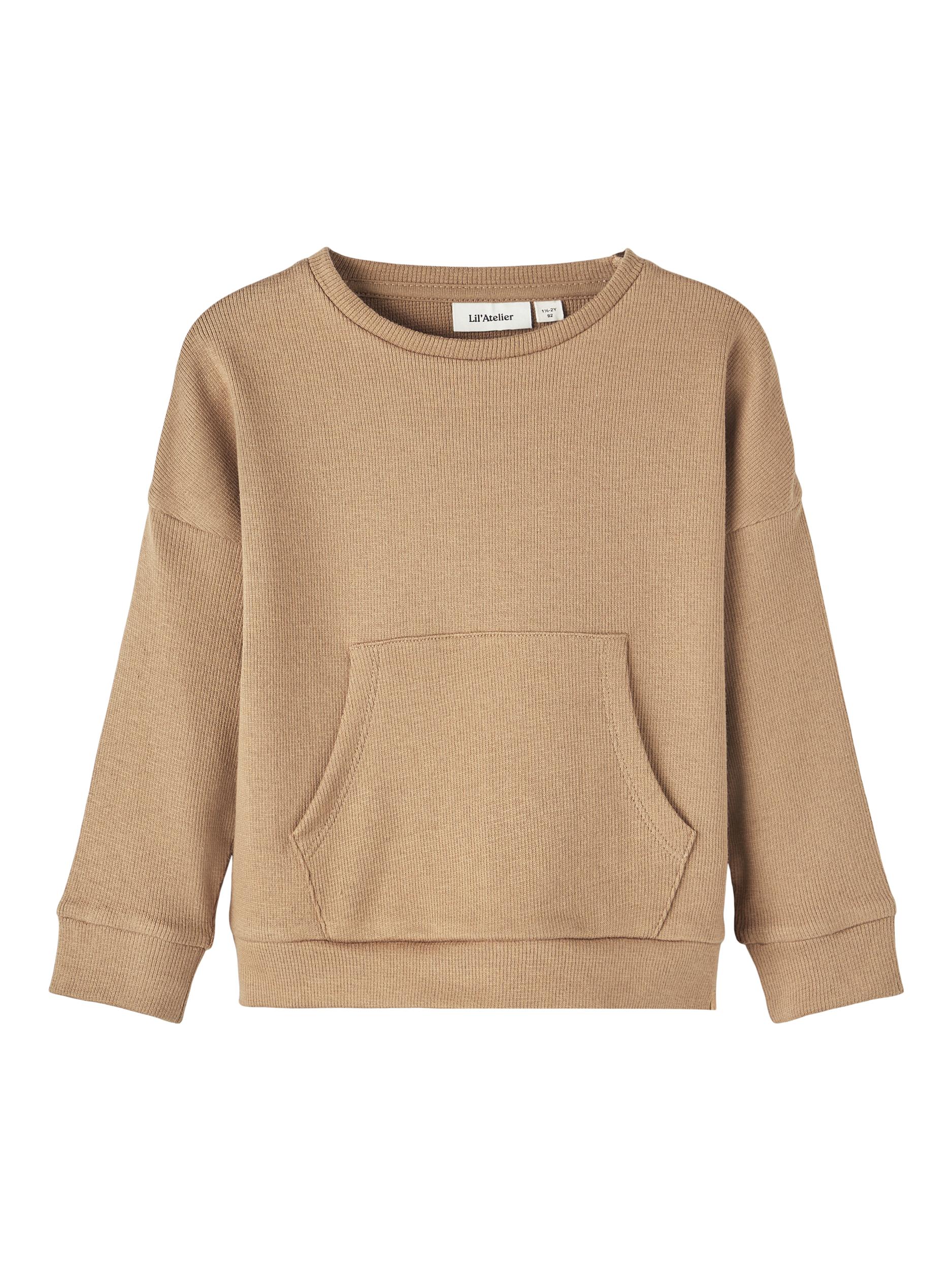 Lil Atelier Labon Loose Sweat Shirt Tigers Eye 92 Cm