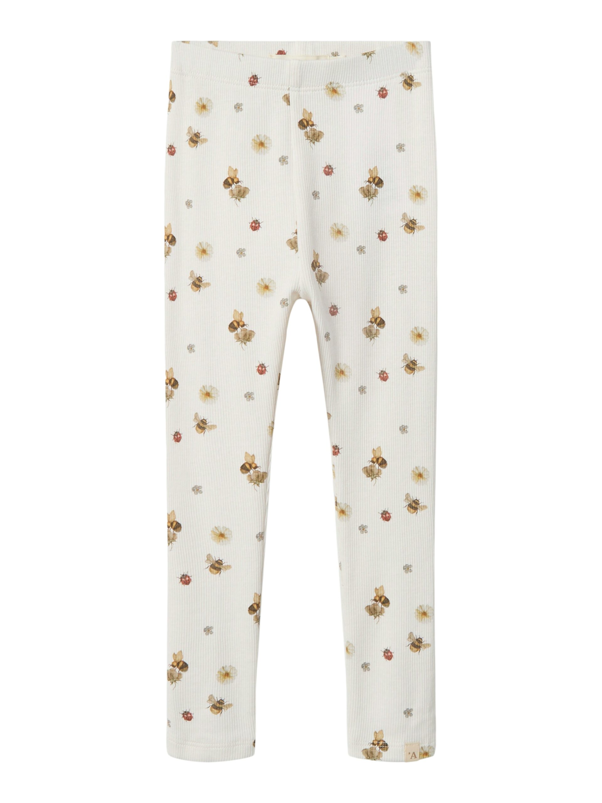 Lil Atelier Lavo Elf Leggings Coconut Milk 92 Cm