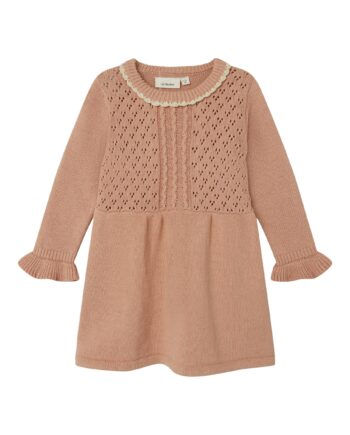 Lil Atelier Loro Knit Dress Sirocco 92 Cm