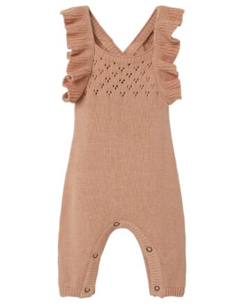 Lil Atelier Loro Knit Overall Sirocco 56 Cm