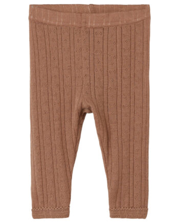 Lil Atelier Naima Wool Leggings Beaver Fur 56 Cm