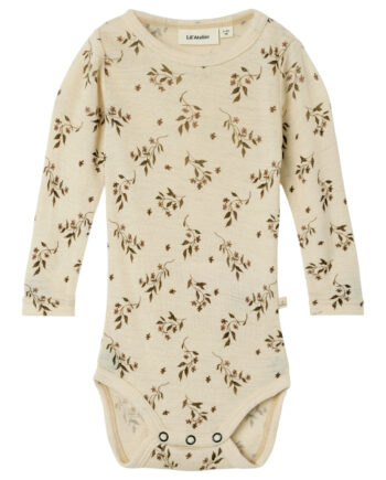 Lil Atelier Nimo Wool Body Sandshell 56 Cm