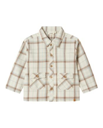 Lil Atelier Otis Loose Shirt Turtledove 92 Cm