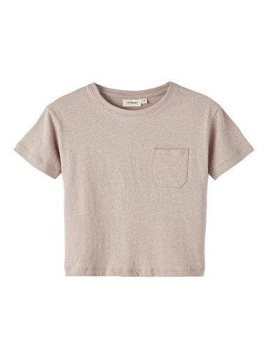 Lil Atelier Tee   Boxy Top Bark 104