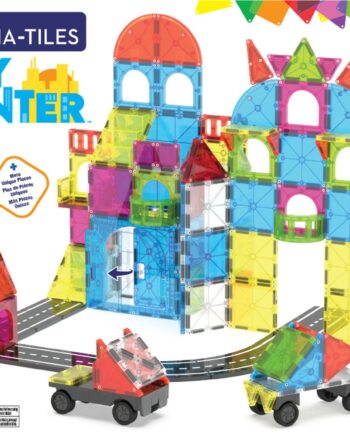 Magna-tiles Magnetisk Legetøj City Center 110 Dele