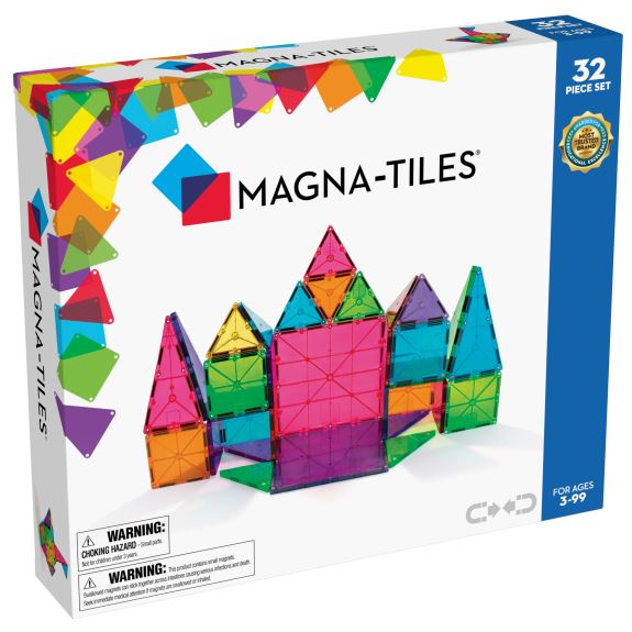 Magna-tiles Magnetisk Legetøj 32 Dele