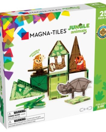 Magna-tiles Magnetisk Legetøj Jungle Dyr 25 Dele