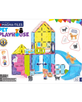 Magna-tiles Magnetisk Legetøj Pet Playhouse 50 Dele