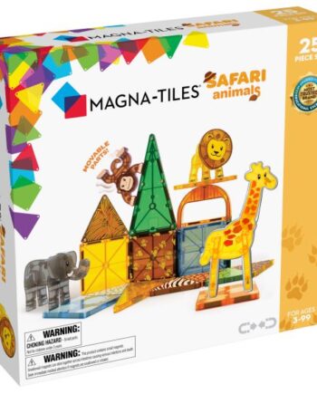Magna-tiles Magnetisk Legetøj Safari Dyr 25 Dele