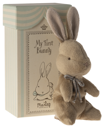 Maileg My First Bunny   æske Brun