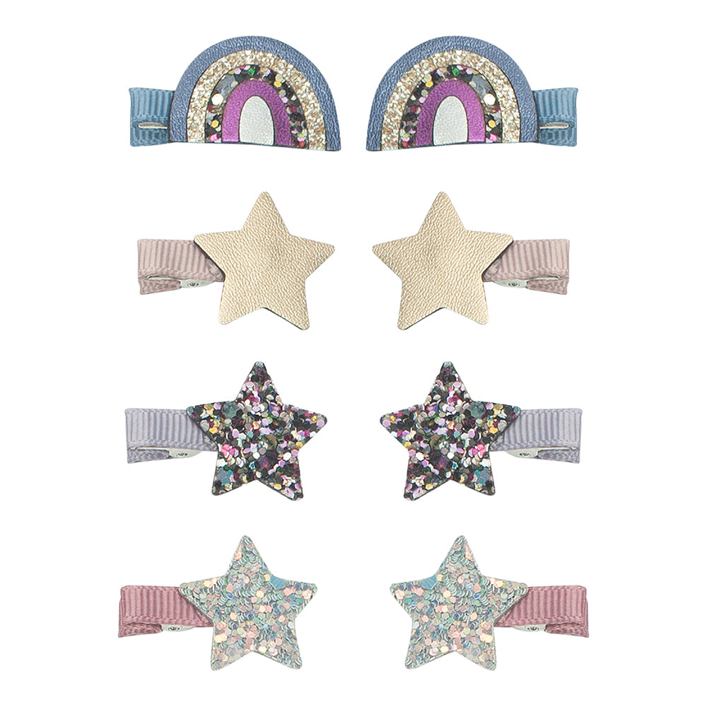 Mimi Lula Hårclips Mini Over The Rainbow Ziggy