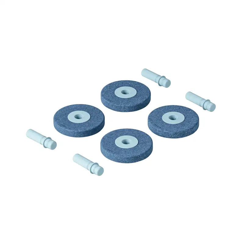 Modu Foam Wheels Deep Blue Sky Blue