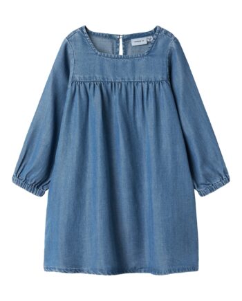 Name It Alice Denim Dresss Medium Blue Denim 92 Cm