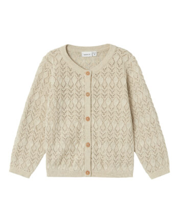 Name It Fhipil Strik Cardigan Peyote Melange 86 Cm