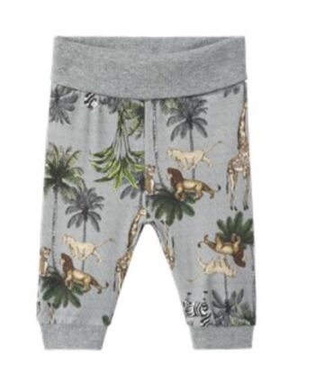 Name It Jebb Løvernes Konge Pants Grey Melange 50 Cm
