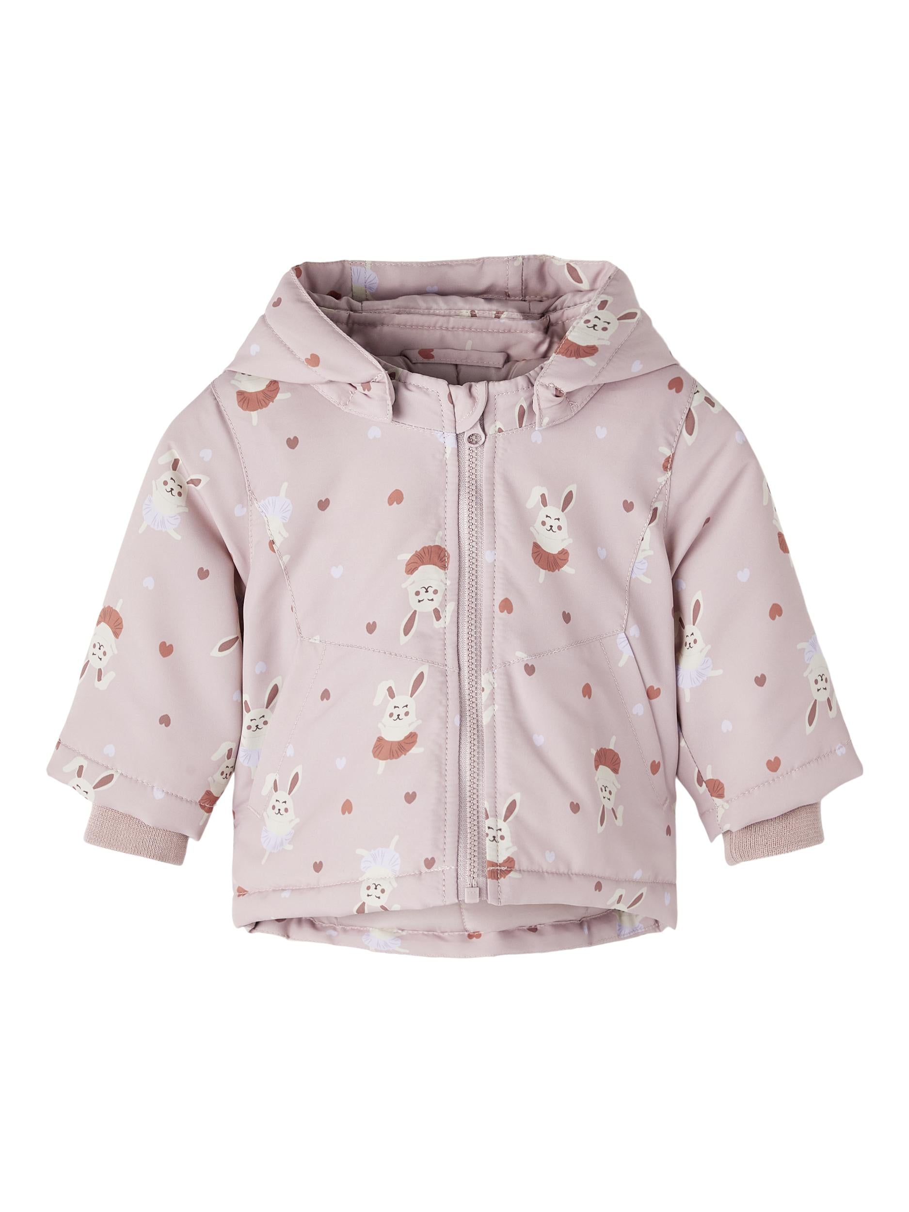 Name It Maxi Rabbit Jacket Keepsake Lilac 56