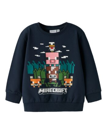 Name It Nell Minecraft Sweat Shirt Navy Blazer 92 Cm