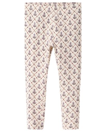 Name It Nikala Leggings Peyote Melange Small Flower 86 Cm