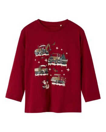 Name It Rejulli Ls Top Jester Red 92 Cm