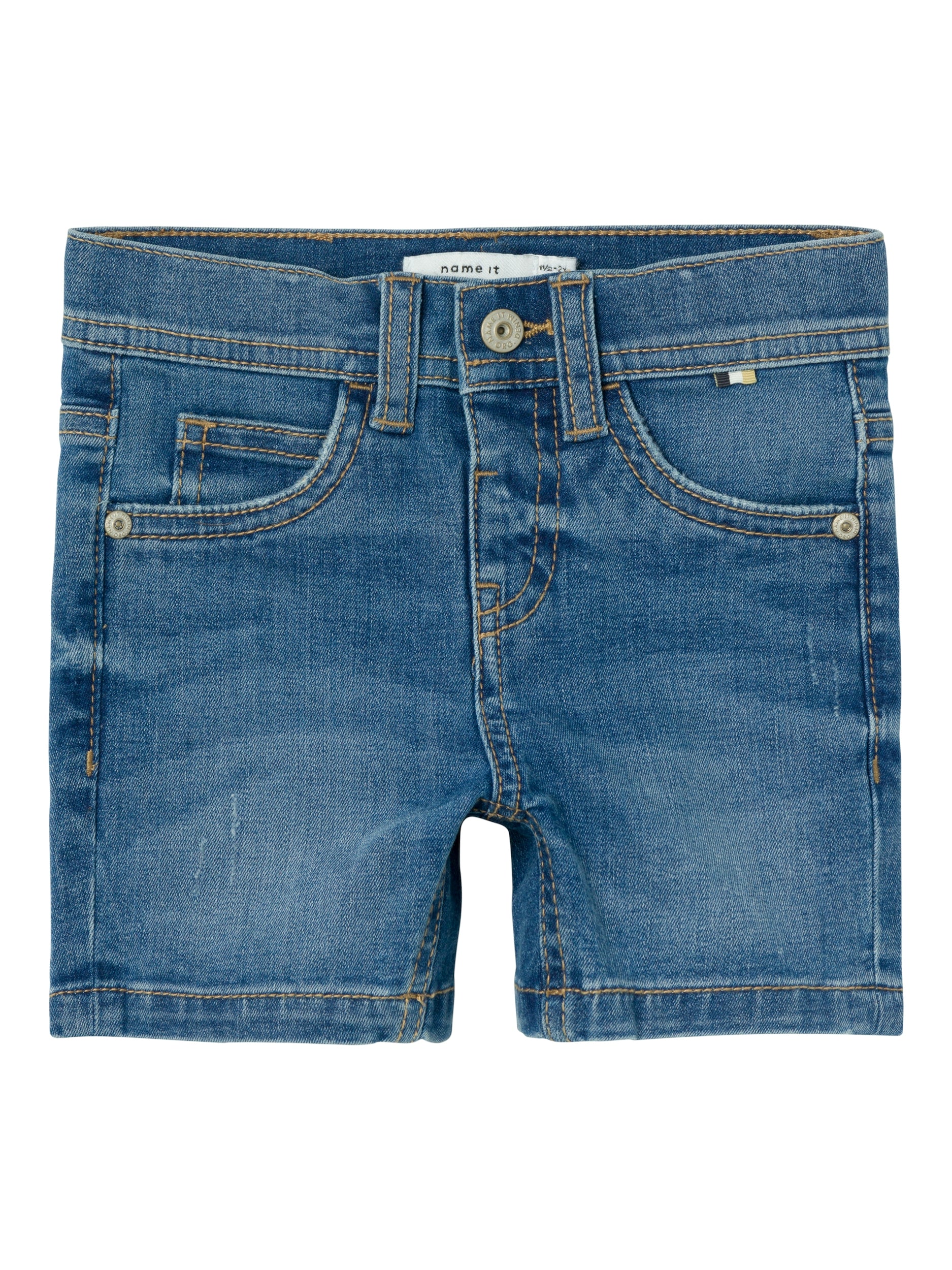 Name It Silas Denim Shorts Medium Blue Denim 86 Cm