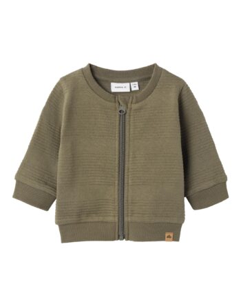Name It Tobino Cardigan Dusty Olive 56 Cm