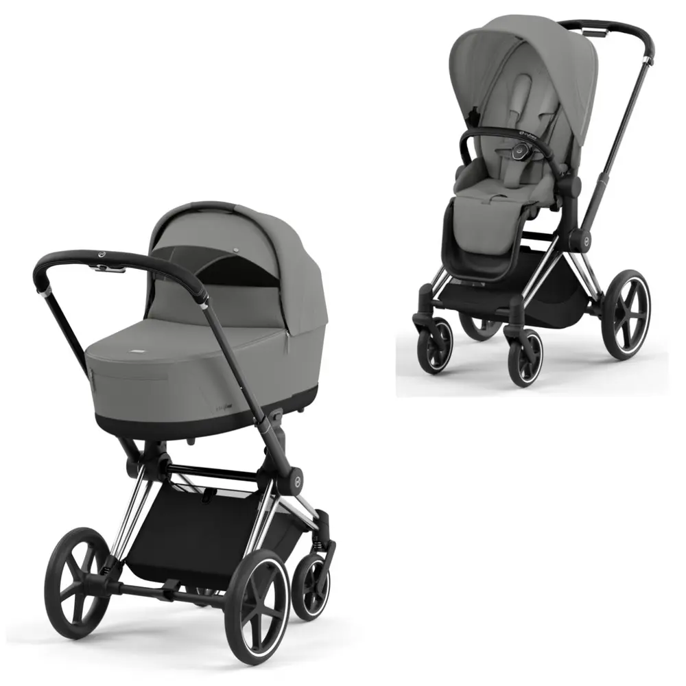 Priam Duovogn Mirage Grey Chrome Black