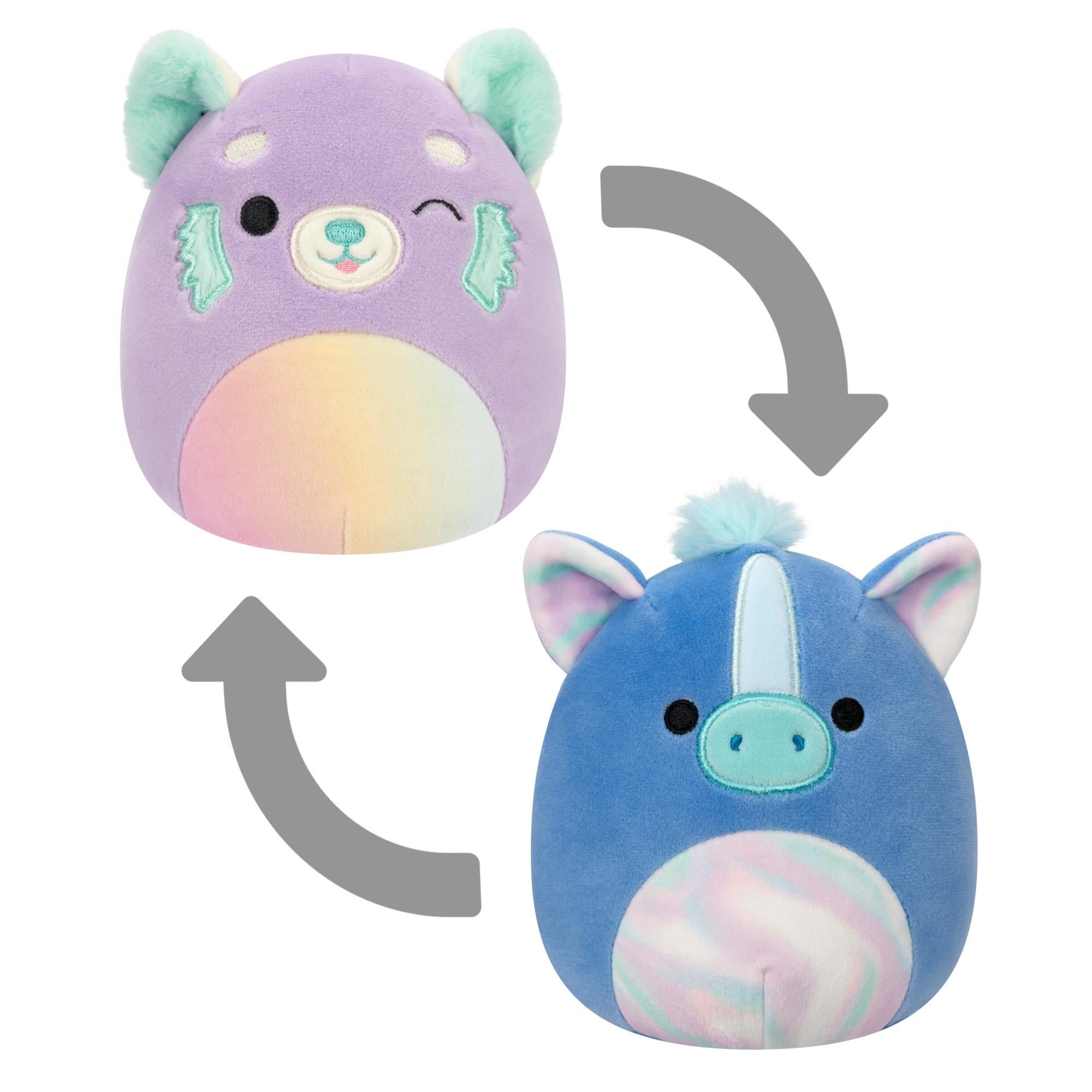Squishmallows Flip   Mallow Lexis Romano 13 Cm