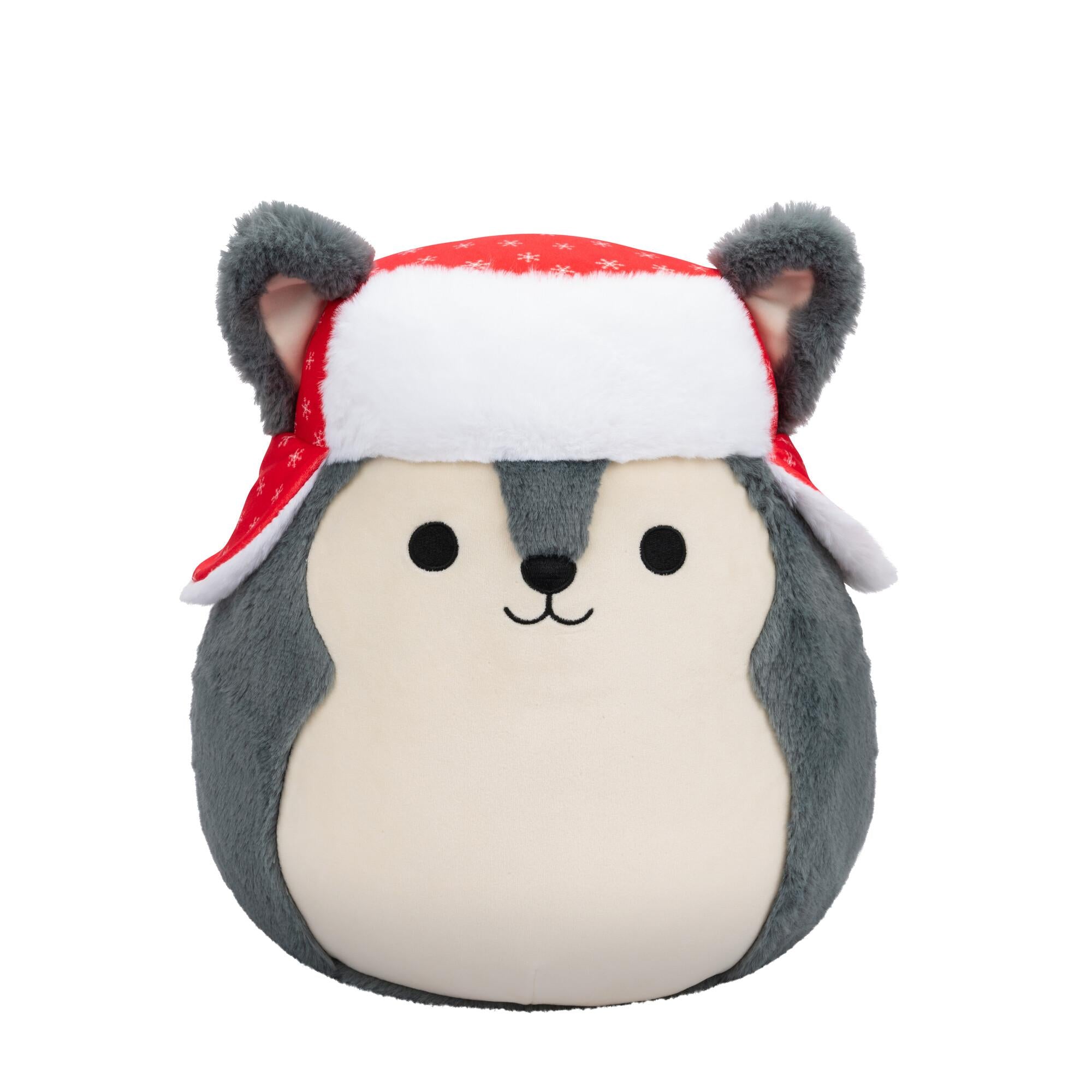 Squishmallows Fuzz   Mallows Ryan Husky 30 Cm