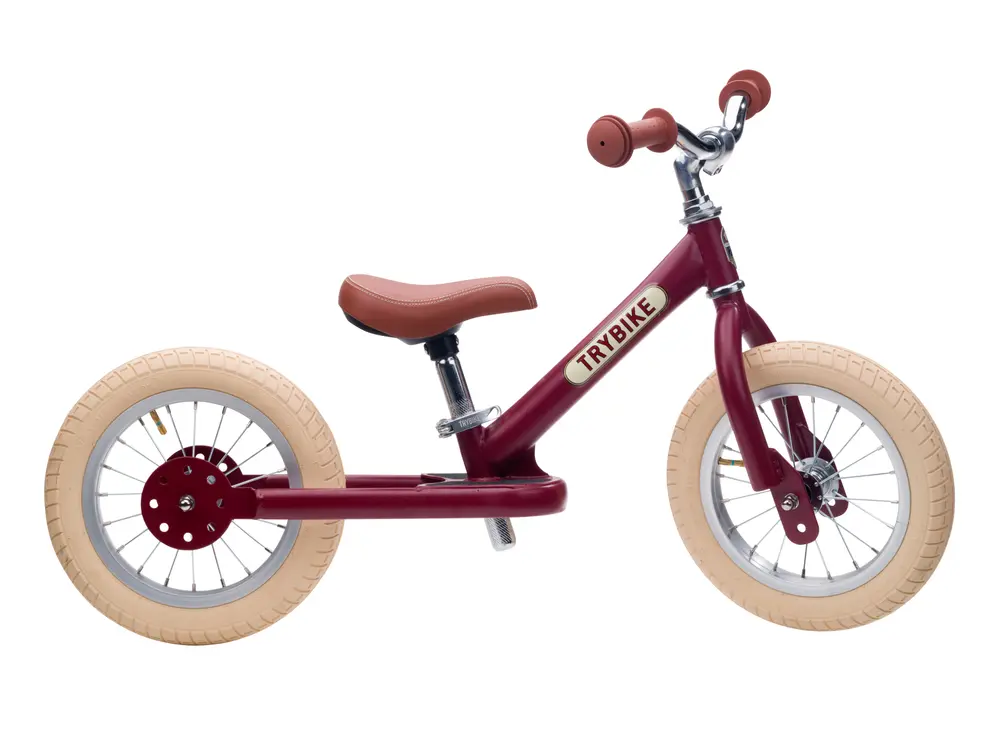 Tribike Løbecykel    Hjulet Vintage Rød